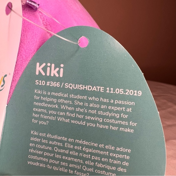 NWT 🥀 10" Kiki the Purple Kangaroo Squishmallow - Picture 3 of 7